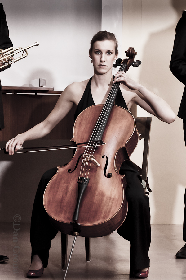 Dan Crona, cellisten, porträtt